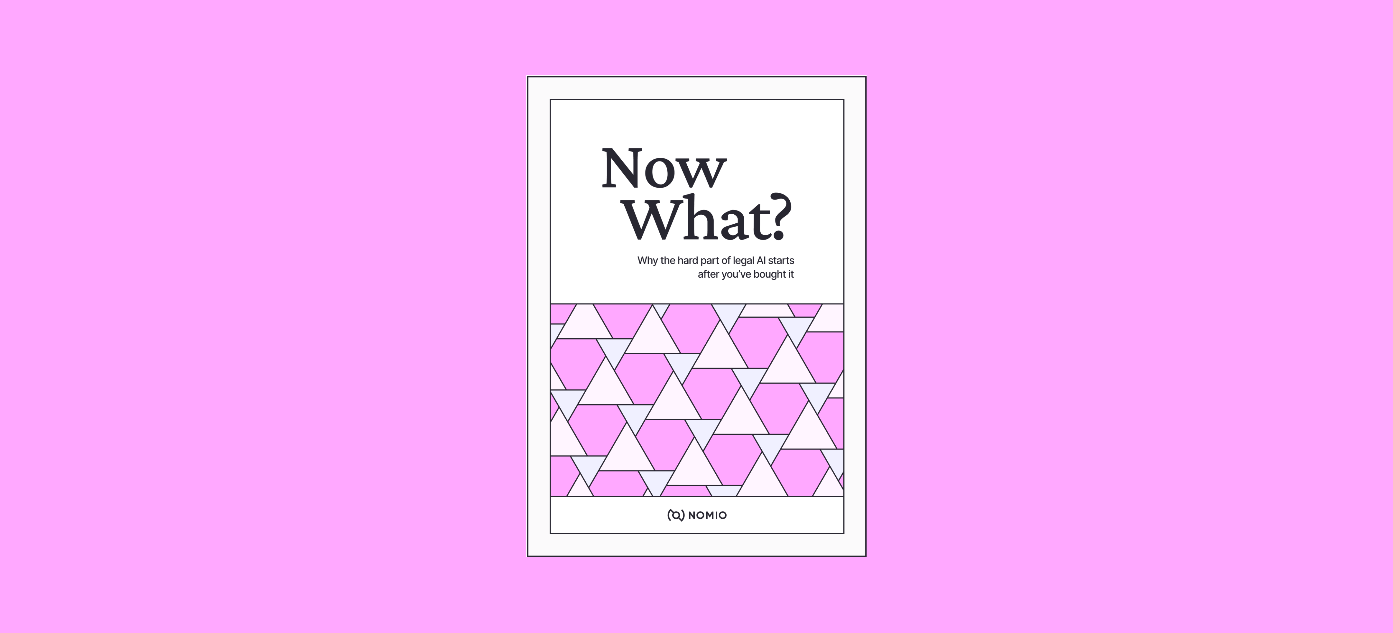Now what?